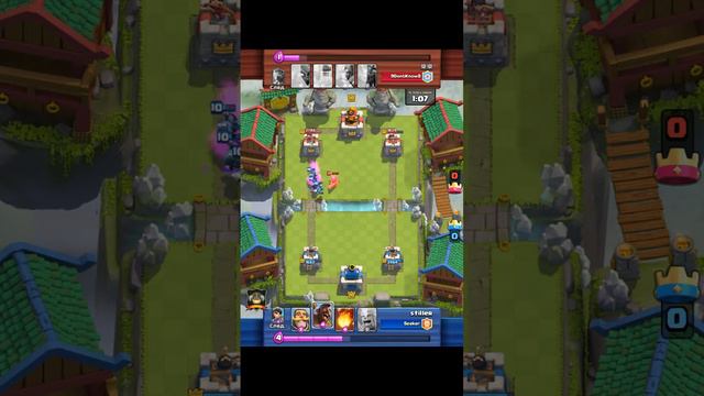 Обе стороны снесли вышки в дополнительное время! | Clash Royale смотреть онлайн