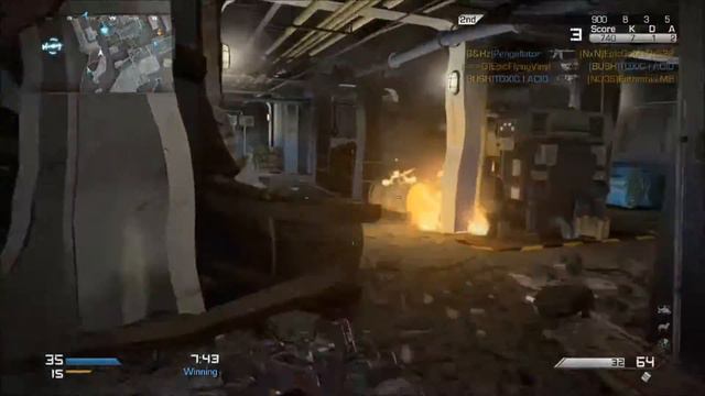 Call of Duty Ghosts - TDM on Collision - "NEW DEVASTATION GAMEPLAY!" w/ Commentary смотреть онлайн