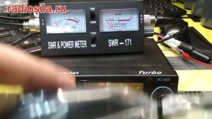 Настройка КСВ антенны с помощью SWR-171