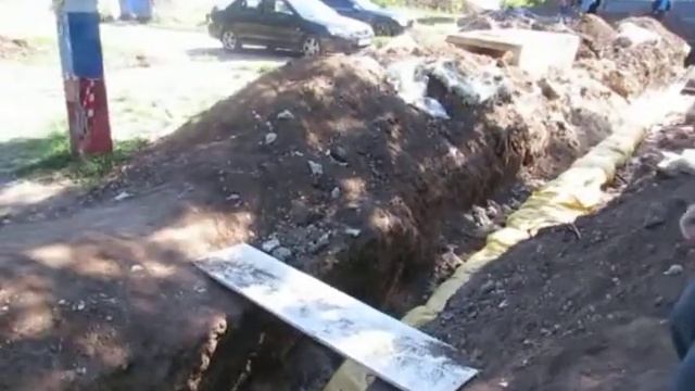 Раскопки на ул.Рабочей. Балаково. Август 2017 год смотреть онлайн