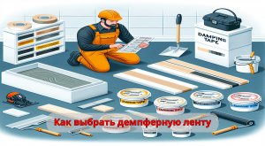 Как выбрать демпферную ленту
