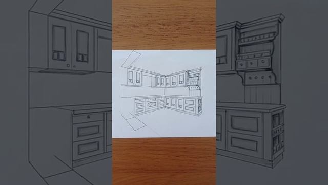 Эскиз кухни смотреть онлайн