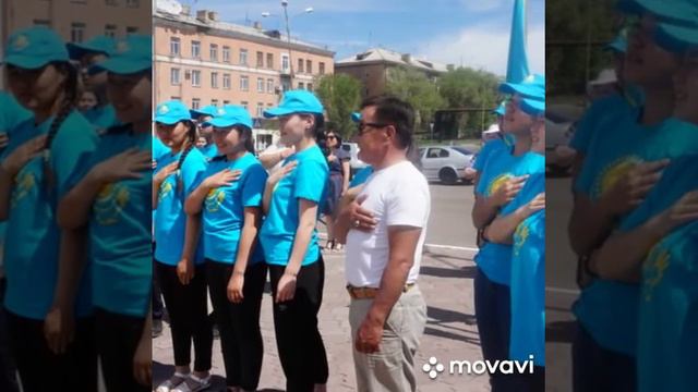 Видео-ролик посвящённый государственным символам РК, подготовили КСМ Жігер СГТК смотреть онлайн