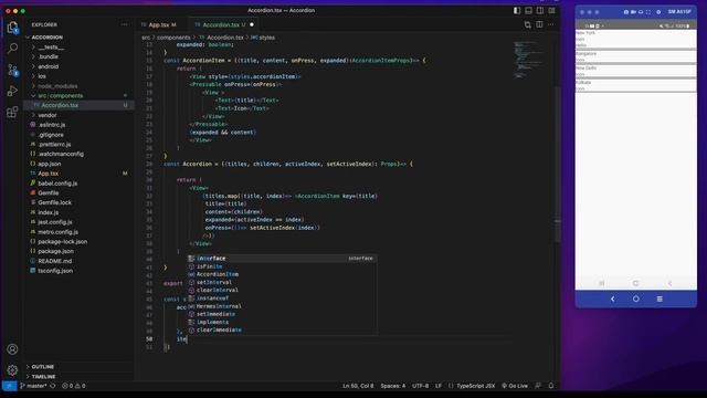 Creating an Accordion in React-native смотреть онлайн