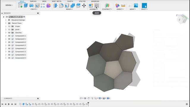 Fusion 360 Tutorial: Making a 3D football #2023 смотреть онлайн