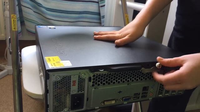 How to disassemble Lenovo ThinkCentre Edge Computer смотреть онлайн