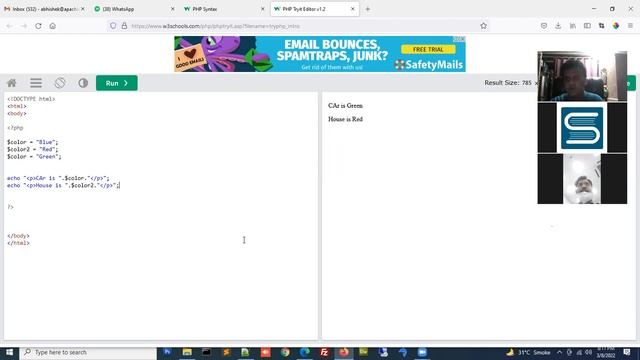 PHP Sessions for Begineer | PHP Training for Variable, Comments | Apachi Training Institute смотреть онлайн