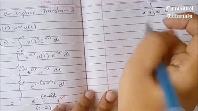e^(at)u(t) Laplace Transform and ROC (Region of Convergence) #EmmanuelTutorials смотреть онлайн