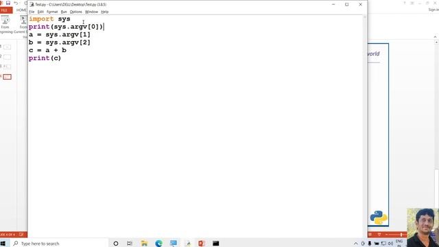 22 - Python Command line Arguments -2 смотреть онлайн