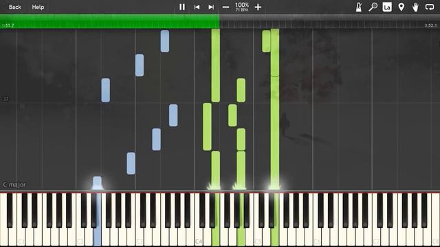 "Beyond the snow" - I am Setsuna OST (Piano / Violin) смотреть онлайн