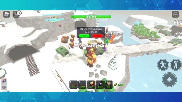 Tower Defense Simulator, roblox роблокс, обзор карты Winter Bridges смотреть онлайн