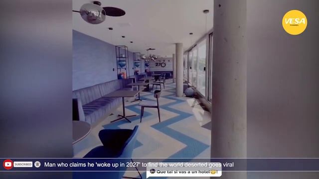 Man who claims he woke up in 2027 to find the world deserted смотреть онлайн