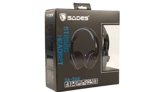 Sades SA 708 Stereo Gaming Headphone Headset With Microphone Review смотреть онлайн