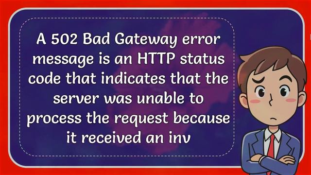 What Does 502 Bad Gateway Mean смотреть онлайн