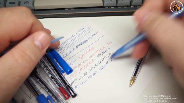 Набор шариковых ручек - Staedtler Stick 430 M