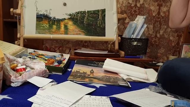 6. #вышивка Вышивка крестом. смотреть онлайн