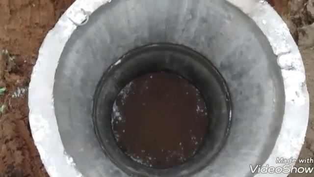Септик из Ж/Б колец. При любой грунтовой воде. смотреть онлайн