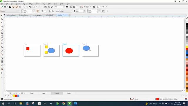 Corel Draw Tips & Tricks 2021 Multipage View
