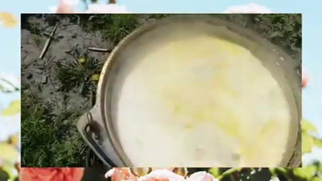 Уха в казане из сёмги!!!