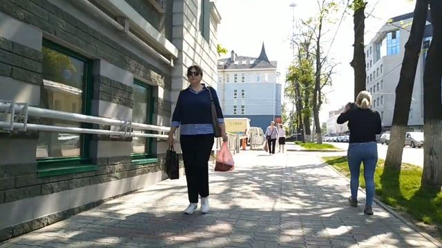 Нижний Новгород, вид снизу. Большая Покровская ост - Короленко 29 смотреть онлайн