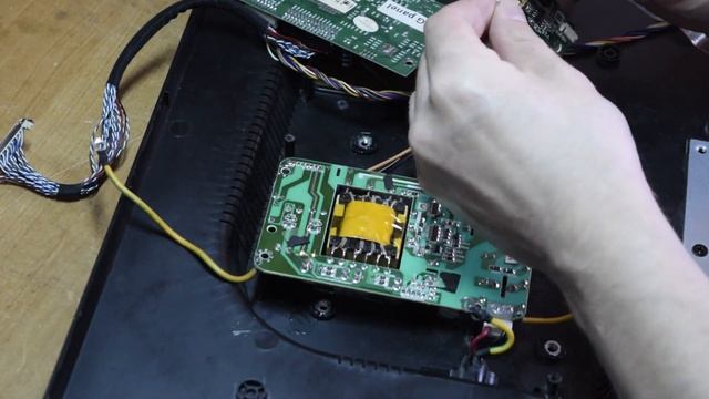 РЕМОНТ МОНИТОРА "DNS-2250V" смотреть онлайн