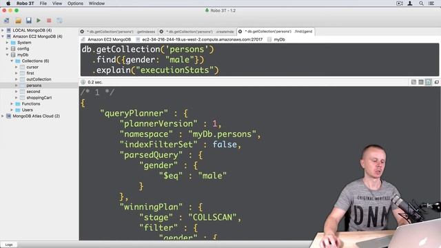 16 MongoDB Indexing: Example 7 ExecutionStats without Index смотреть онлайн