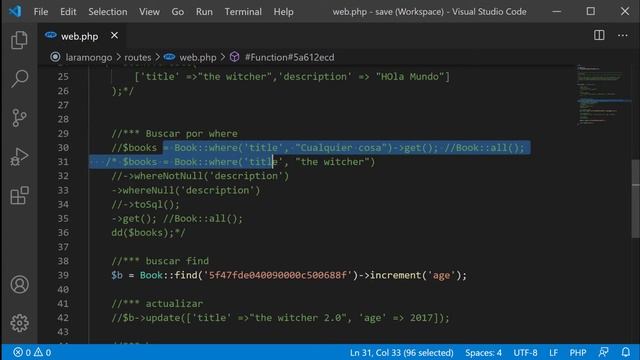 ? Demo del Curso Laravel con MongoDB - Operaciones CRUD con Laravel y MondoDB | 2 смотреть онлайн
