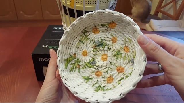 Декупаж, Плетение прямой и обратной веревочки (переход)! Запись трансляции! смотреть онлайн