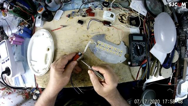 Ремонт и доработка драйвера светодиодного светильника. смотреть онлайн