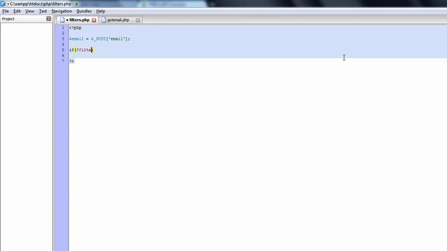 PHP Tutorial : FILTERS Part 3 смотреть онлайн