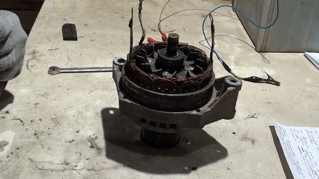 Полярность контактных(токоприемных) колец ротора генератора. Есть ли разница? смотреть онлайн