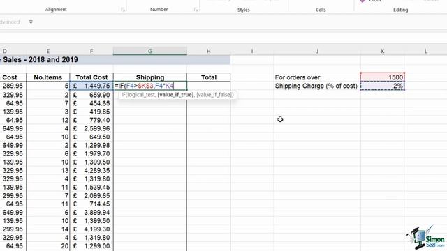 How to Use Logical Functions (IF, AND, OR) in Excel смотреть онлайн