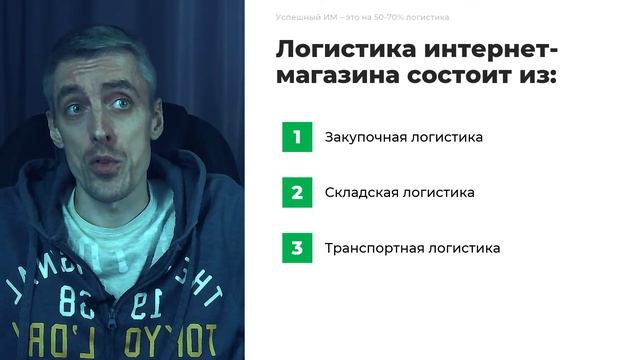 Прибыль интернет-магазина на 50-70% зависит от логистики смотреть онлайн