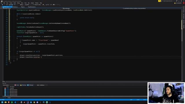 Retro Survival Horror Tut Part 3 - GameManager, Additive Switching Scenes/Levels, RE "Door Scene" смотреть онлайн