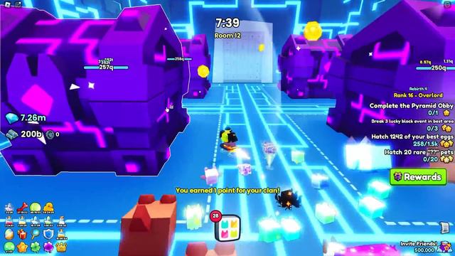 Getting to ROOM Ꝏ in Pet Simulator 99 смотреть онлайн
