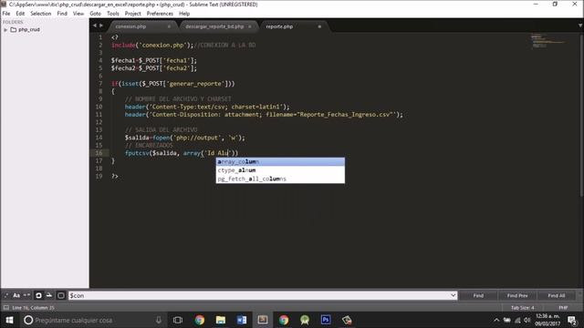 Reporte Descargable (Excel) Según una Consulta [PHP:MYSQLI] смотреть онлайн