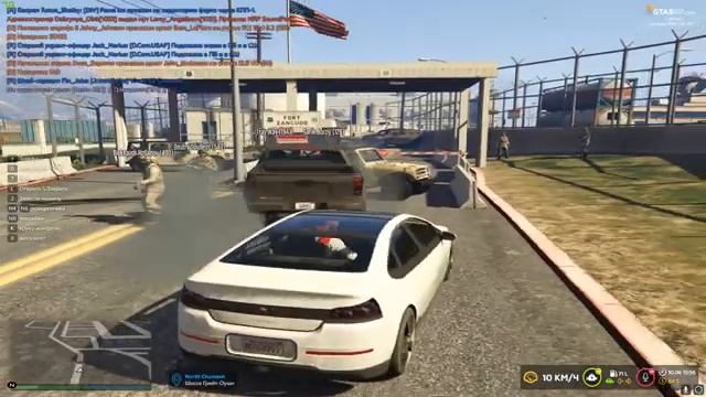 #4 Служу в Национальной Гвардии на сервере GTA 5 RP LaMesa!