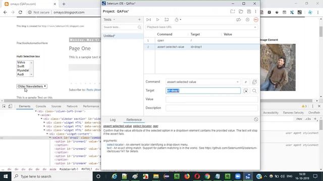 New Selenium IDE - Part 32 - assert selected value Command смотреть онлайн