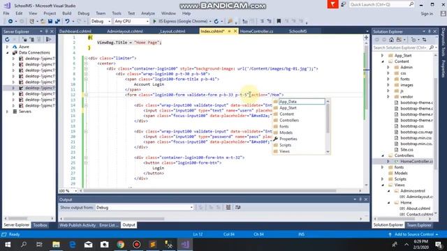School Management System asp.net using sql data Login and enter into Dashboard 1 in vs part 4 смотреть онлайн