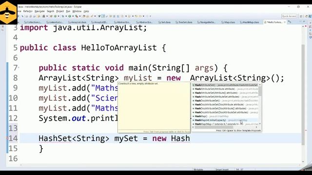 Difference between List and Set in Java ? | Java collections | Java tutorial for beginners ! смотреть онлайн