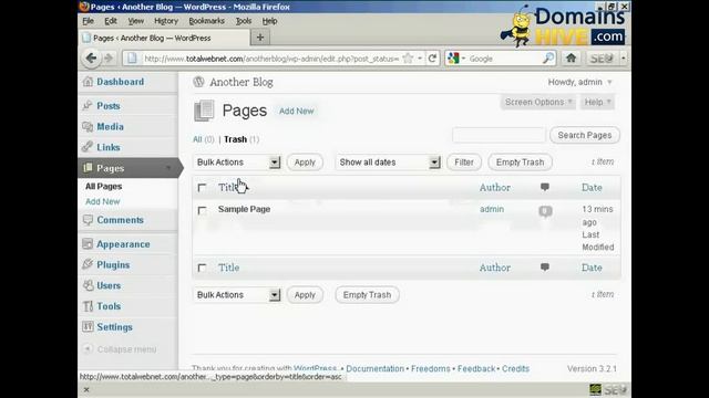 How To Clean Up A New WordPress Blog - WordPress Tutorial 17 смотреть онлайн