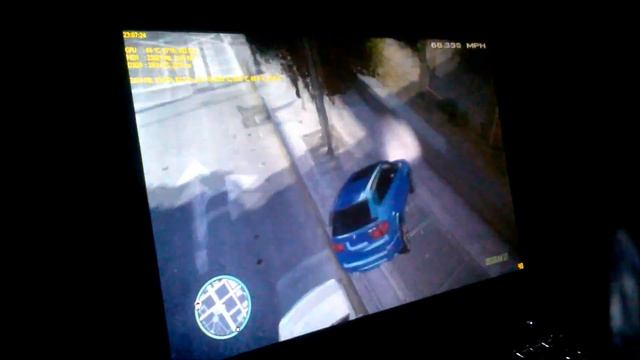 Asus G75VX-RH71/GTX 670MX Real FPS - Grand Theft Auto IV + ICEnhancer 2.1 - speeding in Manhattan # смотреть онлайн