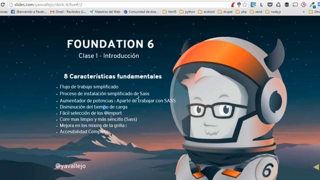 Foundation 6 - Clase 1 - Introducción смотреть онлайн