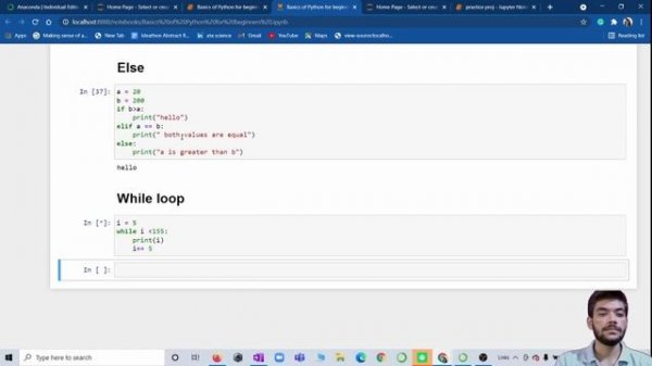 Conditional Statements in python While loop, For loop, If , Else, Elif python for beginner Part 3