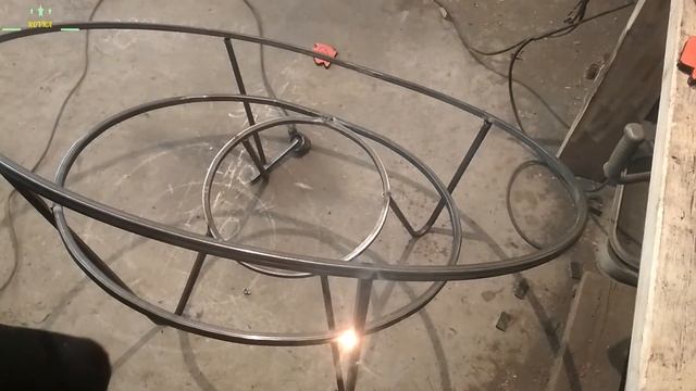 Идея на миллион! Из профильной трубы, садовое кресло, своими руками , Холодная ковка, все размеры смотреть онлайн