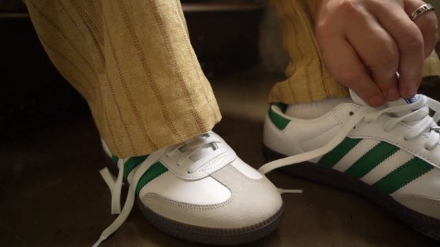 adidas｜アディダス｜SAMBA OG (GREEN)｜ Unboxing & Review | IG1024 смотреть онлайн