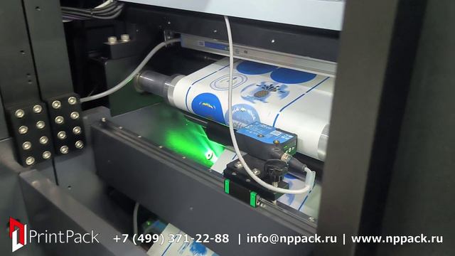 Тестирование цифровой системы рулонной отделки этикетки DMS 330WFR смотреть онлайн