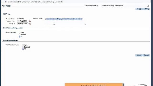Proxy User on Oracle R12.2.4 - Oracle E.Business Suite (EBS R12 2 4) Videos смотреть онлайн