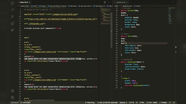 Cards Components?? with HTML5 - CSS3 - SASS - Bootstrap4 : Speed Code ?? смотреть онлайн