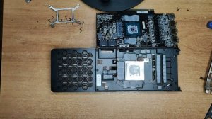 ЗАМЕНА ТЕРМОПРОКЛАДОК И ТЕРМОПАСТЫ Palit GamingPro 3070 /майнинг